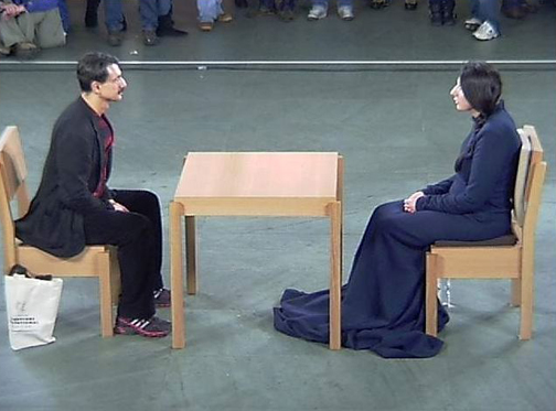 To witness the exhibition Marina Abramovic The Artist is Present at the 