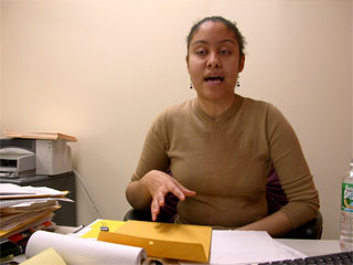 Raquel Batista in her office